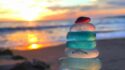 the colors and rarity of sea glass